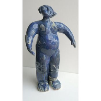Skulptur mit dem Titel "OUVERTURE" von Sylviehebrard, Original-Kunstwerk, Keramik