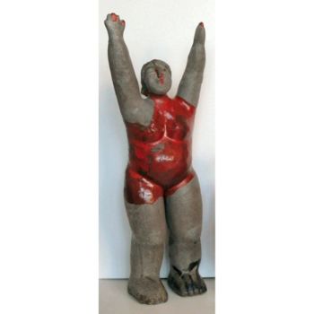 Sculpture titled "ELAN VITAL" by Sylviehebrard, Original Artwork, Ceramics