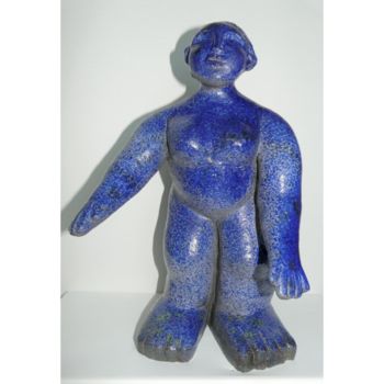 Sculpture titled "IRISEE" by Sylviehebrard, Original Artwork, Ceramics