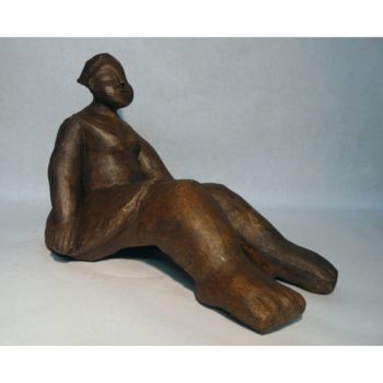 Sculptuur getiteld "Assise" door Sylviehebrard, Origineel Kunstwerk, Keramiek