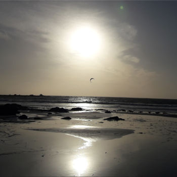 Fotografia intitolato "Plage famille SPC /…" da Sylvie Prévost Colly, Opera d'arte originale, Fotografia non manipolata