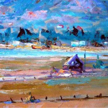Painting titled "BStPaulLe_Port18x24…" by Sylvio Gagnon, Original Artwork