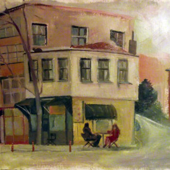 「Street 1」というタイトルの絵画 Szabrina Maharitaによって, オリジナルのアートワーク, オイル