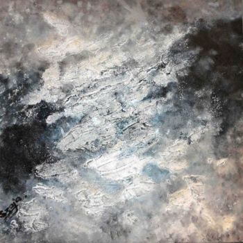 Painting titled "DELUGE" by Sandra Szaja, Original Artwork