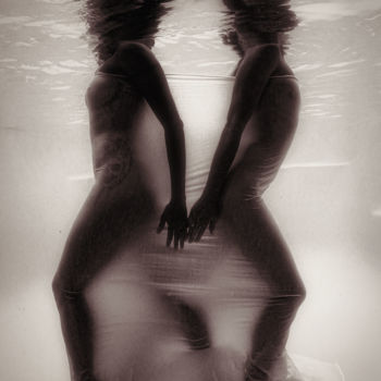 Photographie intitulée "Duo d'eau" par Thierry Nikolaeff, Œuvre d'art originale, Photographie numérique