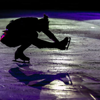 Photographie intitulée "La patineuse" par T2p Photos, Œuvre d'art originale, Photographie numérique