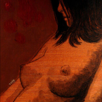 Pittura intitolato "Solitude I" da Tato, Opera d'arte originale, Acrilico
