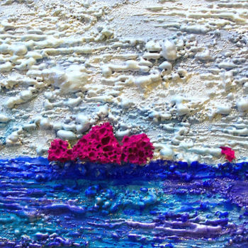 Painting titled "Ibiza" by Toni Abad Guijarro, Original Artwork, Pigments