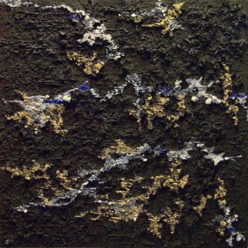 Pintura titulada "Perles et lapis laz…" por Toni Abad Guijarro, Obra de arte original, Pigmentos