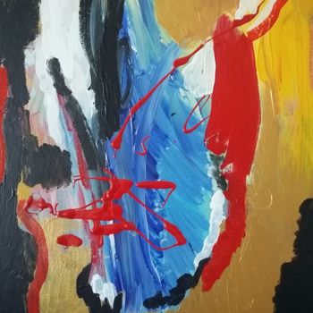 Painting titled "T8" by Tableauxdeco, Original Artwork