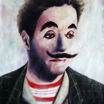 "Charly Chaplin en c…" başlıklı Tablo Valérie Voinchet tarafından, Orijinal sanat