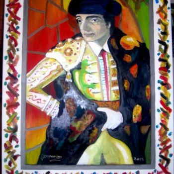 Schilderij getiteld "Nimeno 2 Prince de…" door Tablogduperrier, Origineel Kunstwerk, Olie