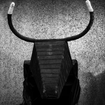 Photography titled "bull bike" by Poppy Flower, Original Artwork