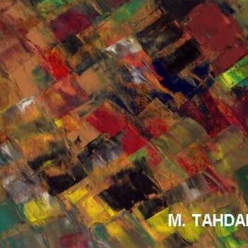 Painting titled "Festivity" by Mohamed Tahdaini, Original Artwork