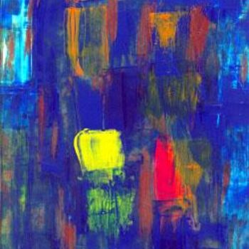 Painting titled "Colors Language" by Mohamed Tahdaini, Original Artwork