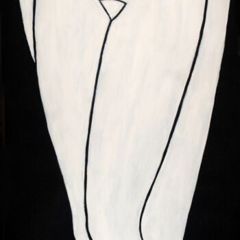 Malarstwo zatytułowany „Ange blanc” autorstwa Tahir Gavrilovic, Oryginalna praca, Akryl
