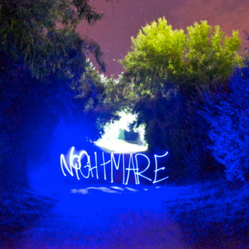 Photographie intitulée "NIGHTMARE" par Baf C, Œuvre d'art originale