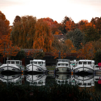 Fotografie mit dem Titel "Bateaux" von Taïka, Original-Kunstwerk, Nicht bearbeitete Fotografie