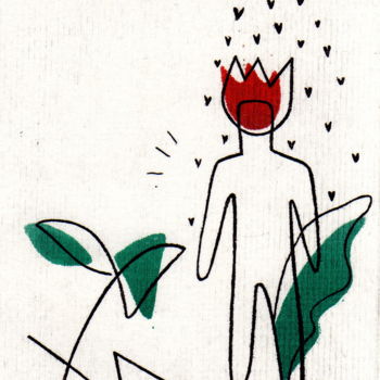 "l'esprit humain" başlıklı Tablo Takumax tarafından, Orijinal sanat