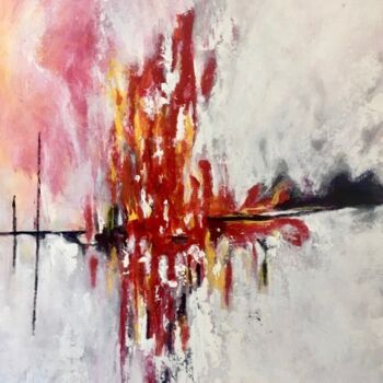 Pintura titulada "mi sono innamorataa" por Talita Maris, Obra de arte original, Acrílico