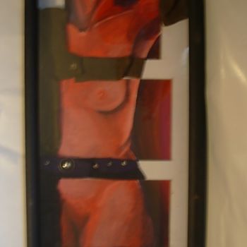 Pintura titulada ""Desnudo Partido"" por Mayra Luna, Obra de arte original