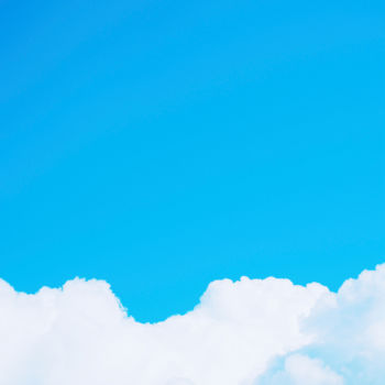 Photography titled "Blue Clouds I" by Tal Paz-Fridman, Original Artwork, Digital Photography