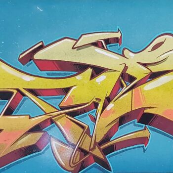 "Wildstylegraffiti..." başlıklı Tablo Talu tarafından, Orijinal sanat, Akrilik