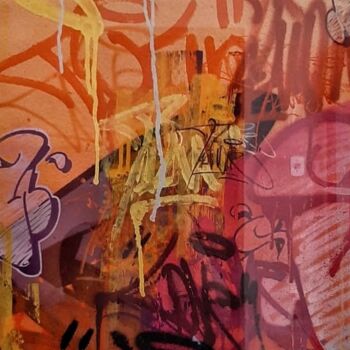 Painting titled "Graffiti...." by Talu, Original Artwork, Spray paint