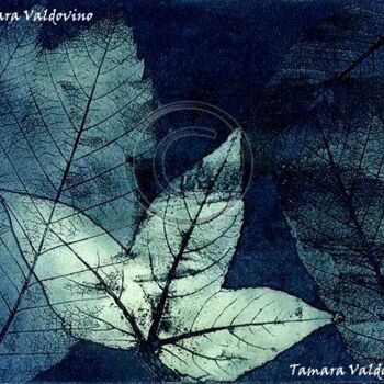 Digitale Kunst mit dem Titel "Hojita luminosa" von Tamara Valdovino, Original-Kunstwerk