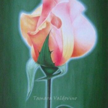 Pintura titulada "Between the rose an…" por Tamara Valdovino, Obra de arte original
