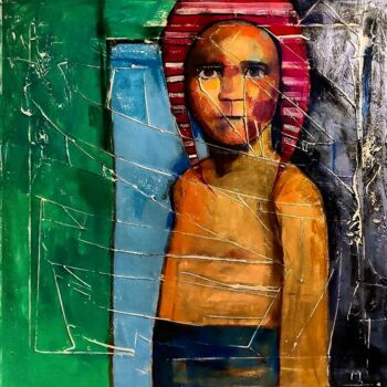 Картина под названием "-30" - Тамара Журбина, Подлинное произведение искусства, Масло