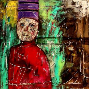 Картина под названием "Вечность полета" - Тамара Журбина, Подлинное произведение искусства, Масло