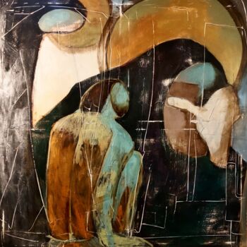 Картина под названием "Renaissance" - Тамара Журбина, Подлинное произведение искусства, Масло