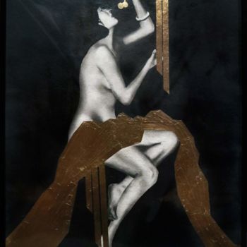 Painting titled "Lust" by Tamás Haik, Original Artwork, Pastel