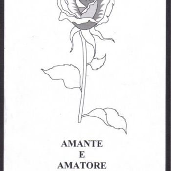 Painting titled "AMANTE E AMATORE" by Tango, Original Artwork