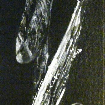 Peinture intitulée "dexter-gordon.jpg" par Tanguy De La Brosse, Œuvre d'art originale, Acrylique