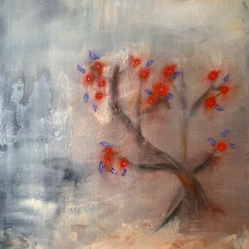 Картина под названием "Coromandel" - Tania Frantz, Подлинное произведение искусства, Масло Установлен на Деревянная рама для…