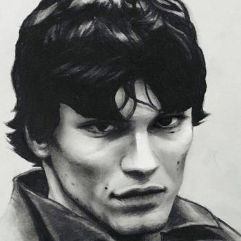 Drawing titled "Richard Ramirez The…" by Tania Larionova, Original Artwork, Pencil