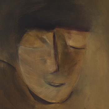 Peinture intitulée "Le clochard" par Tania Klinke, Œuvre d'art originale, Acrylique