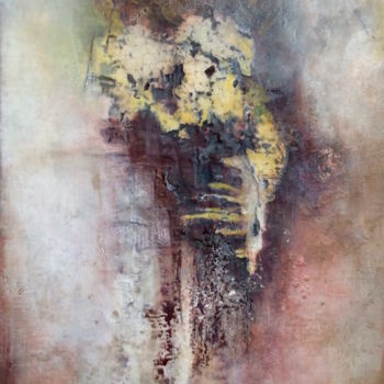 Malerei mit dem Titel "Der erste Kuss" von Tania Klinke, Original-Kunstwerk, Acryl