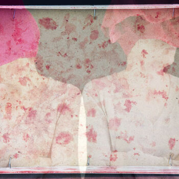 Fotografia intitulada "Raspberry eaters" por Tania Serket, Obras de arte originais, Fotografia digital