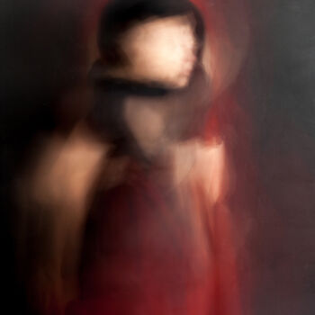 Fotografía titulada "Heated figure" por Tania Serket, Obra de arte original, Fotografía digital