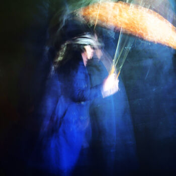 Fotografie getiteld "In the rain" door Tania Serket, Origineel Kunstwerk, Digitale fotografie