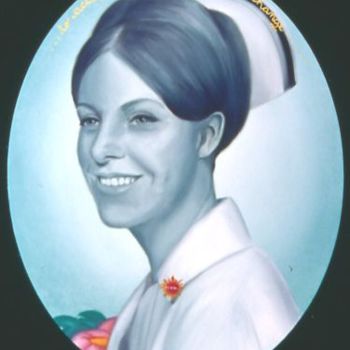 Malarstwo zatytułowany „Nurse Mum” autorstwa Karin French, Oryginalna praca