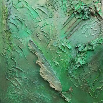 Картина под названием "Earthwonder" - Tanya Silva, Подлинное произведение искусства, Акрил Установлен на Деревянная рама для…