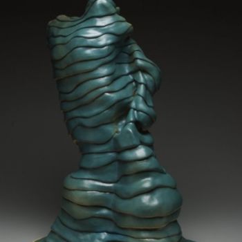 Скульптура под названием "Body of Water" - Tanya Cassoni, Подлинное произведение искусства, Керамика