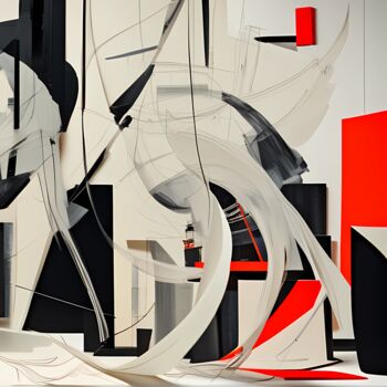 Цифровое искусство под названием "G  Abstract art" - Tarkanm, Подлинное произведение искусства, Изображение, сгенерированное…