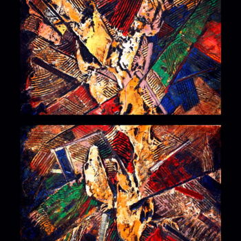 Peinture intitulée "ere-celui-qui-vit.j…" par Artin, Œuvre d'art originale