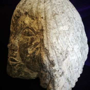 Скульптура под названием "img-20180202-134934…" - Tarwan, Подлинное произведение искусства, Камень