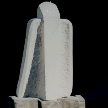 Sculpture titled "Bird" by Catalin Tarziu, Original Artwork, Stone